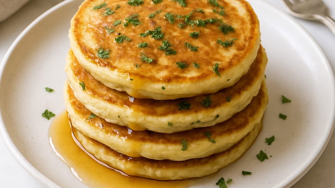 Herb-Infused Pancakes header image