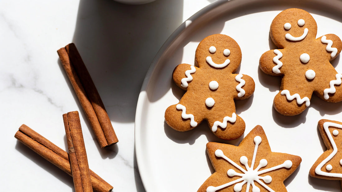 Herb-Infused Gingerbread Cookies