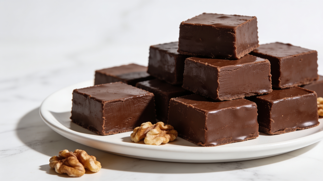 Herb-Infused Chocolate Fudge
