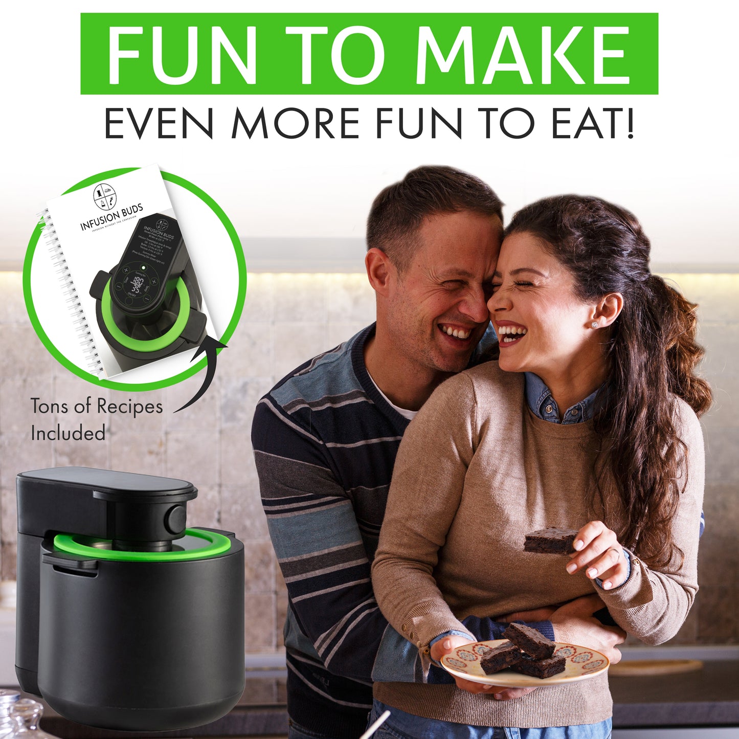 3-In-1 Magical Herb Infuser Machine, Decarboxylator & Gummy Maker. Magic Butter Maker Machine for creating Infused Butter, Gummies, Canna Herb Oil & More. Recipe Book & All Accessories