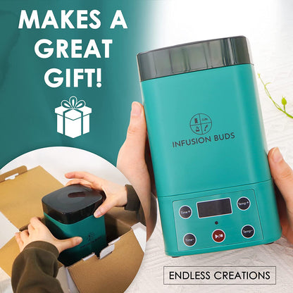 2 In 1 Decarboxylator & Infuser | Magic Butter Maker Machine & Oil Infuser Machine -Compact Design- Herbal Recipe Book & All Accessories Included